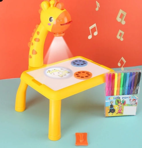 LED Art Projector Drawing Board for Kids - Educational Toy & Craft Gift
